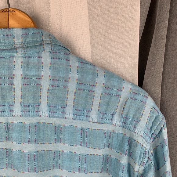 Men's Sea Change Chambray Shirt XLarge Tall - Picture 8 of 9